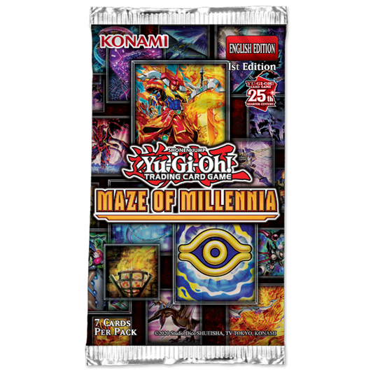 Yugioh - Maze Of Millenia 1st Edition Booster Pack