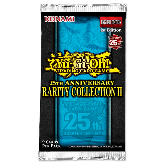 Yugioh - 25th Anniversary Rarity Collection II 1st Edition Booster Pack
