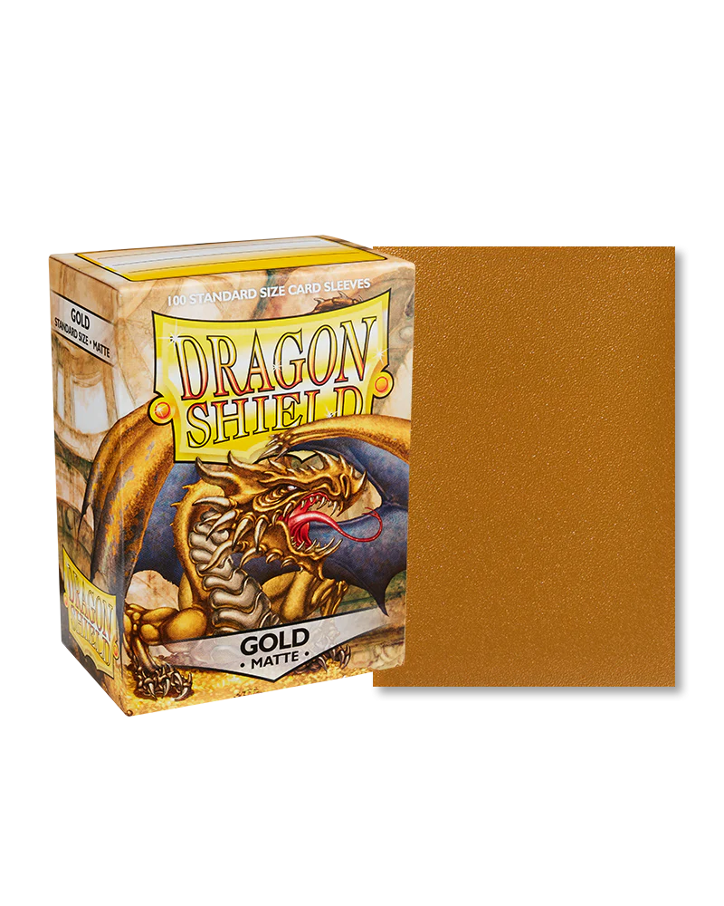 Dragon Shield: Matte Gold (100)