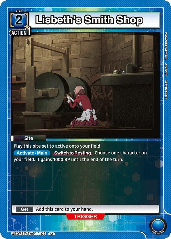 Lisbeth's Smith Shop (UE07ST/SAO-1-108) (UE07ST)