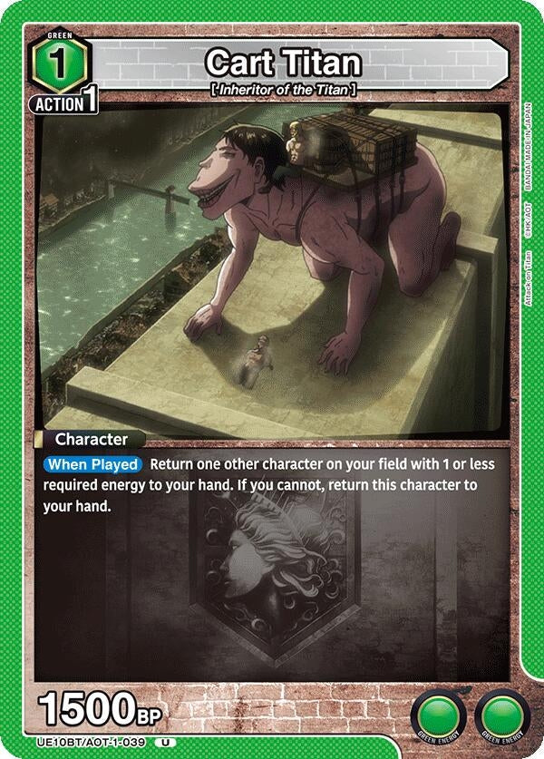 Cart Titan (UE10BT/AOT-1-039) (UE10BT: Attack on Titan)