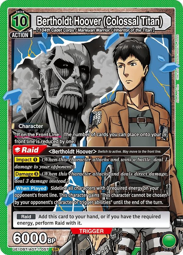 Bertholdt Hoover (Colossal Titan) (UE10BT/AOT-1-057) (UE10BT: Attack on Titan)