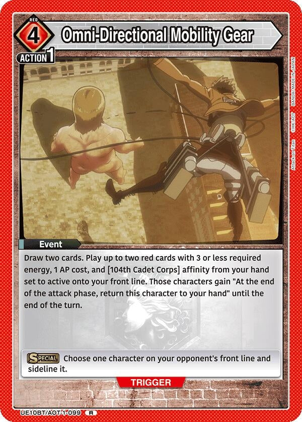 Omni-Directional Mobility Gear (UE10BT/AOT-1-099) (UE10BT: Attack on Titan)