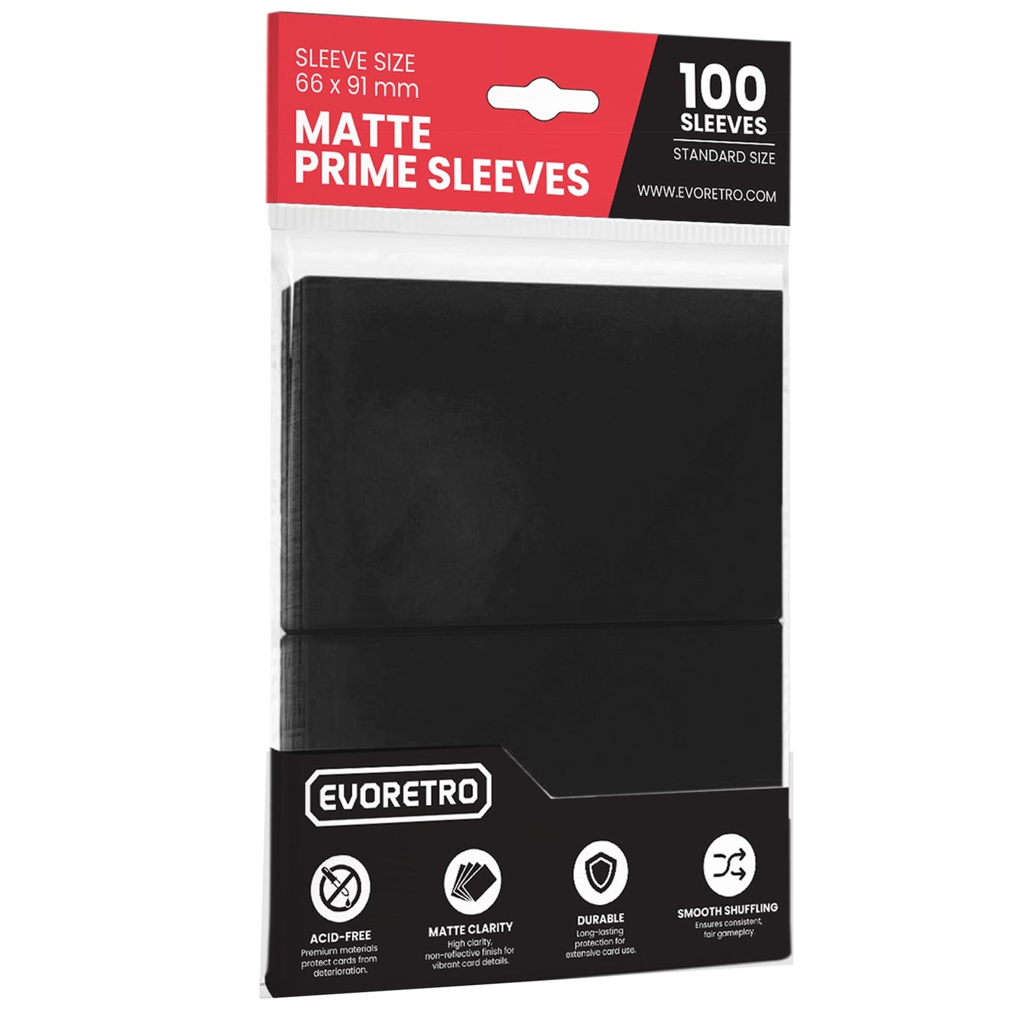 Evoretro: Matte Card Sleeves Standard