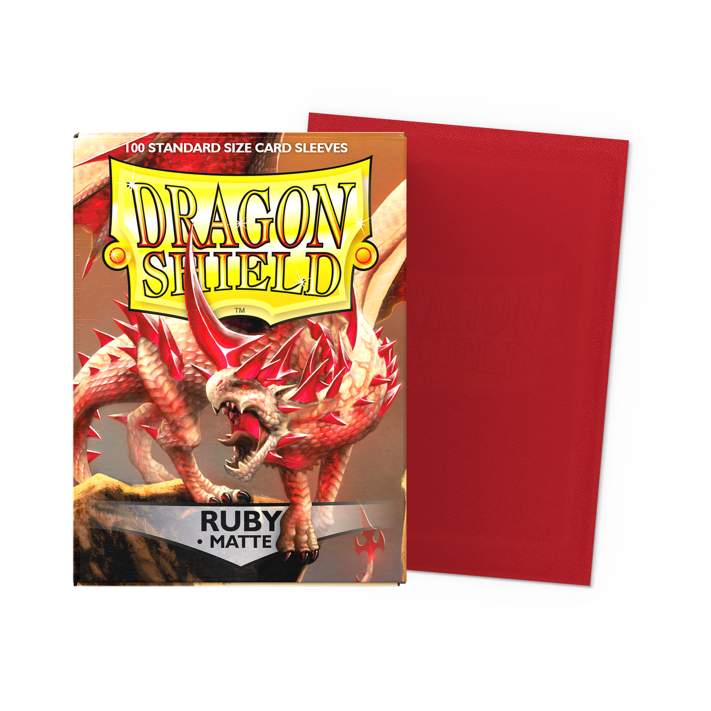 Dragon Shield: Matte Ruby (100)