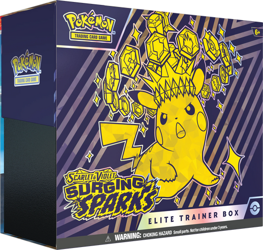 Pokémon TCG: Scarlet & Violet - Surging Sparks - Elite Trainer Box
