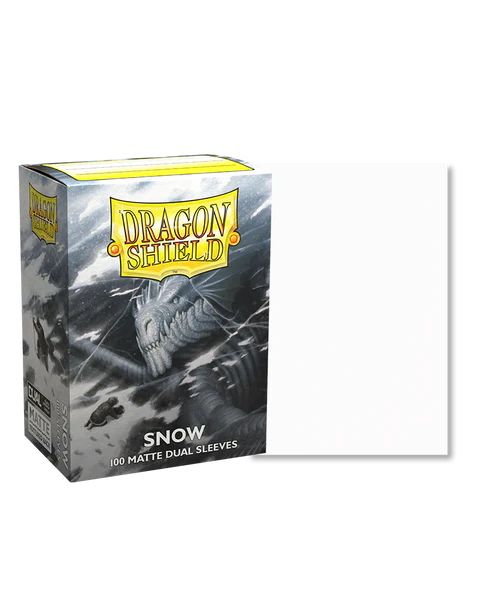 Dragon Shield: Matte Dual Snow (100)