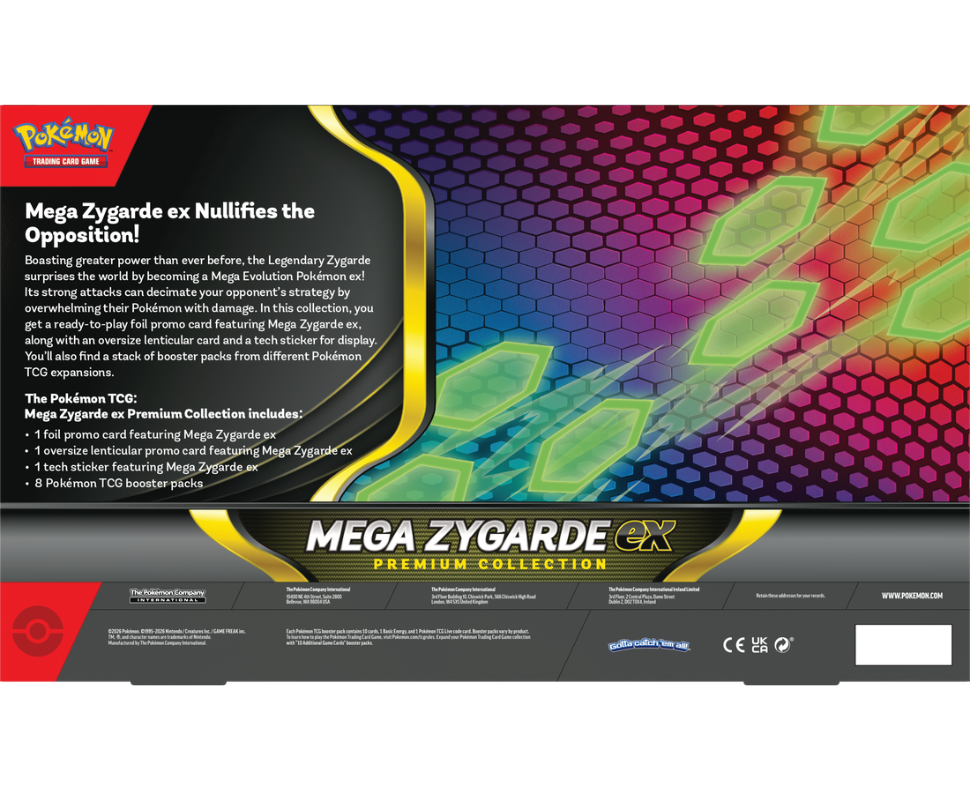 Pokemon - Mega Zygarde ex Premium Collection