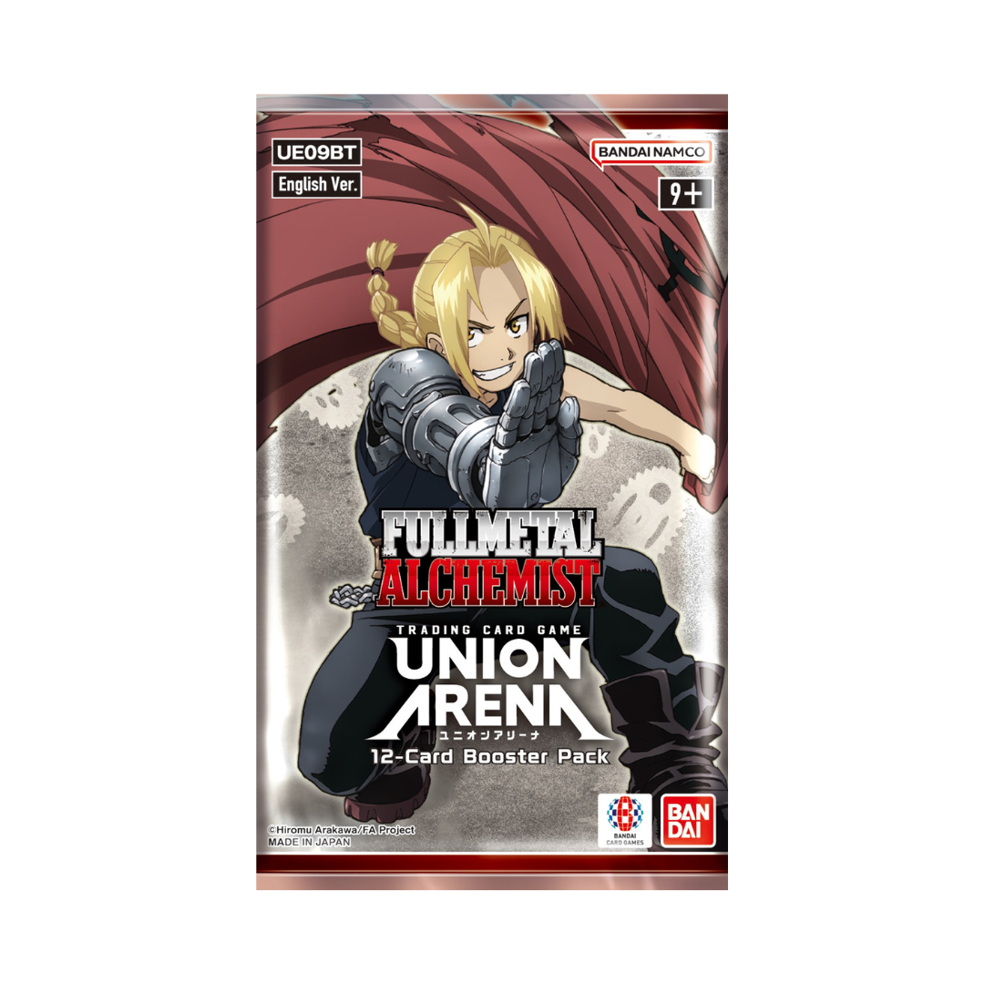 Union Arena UE09BT Fullmetal Alchemist English Booster Pack