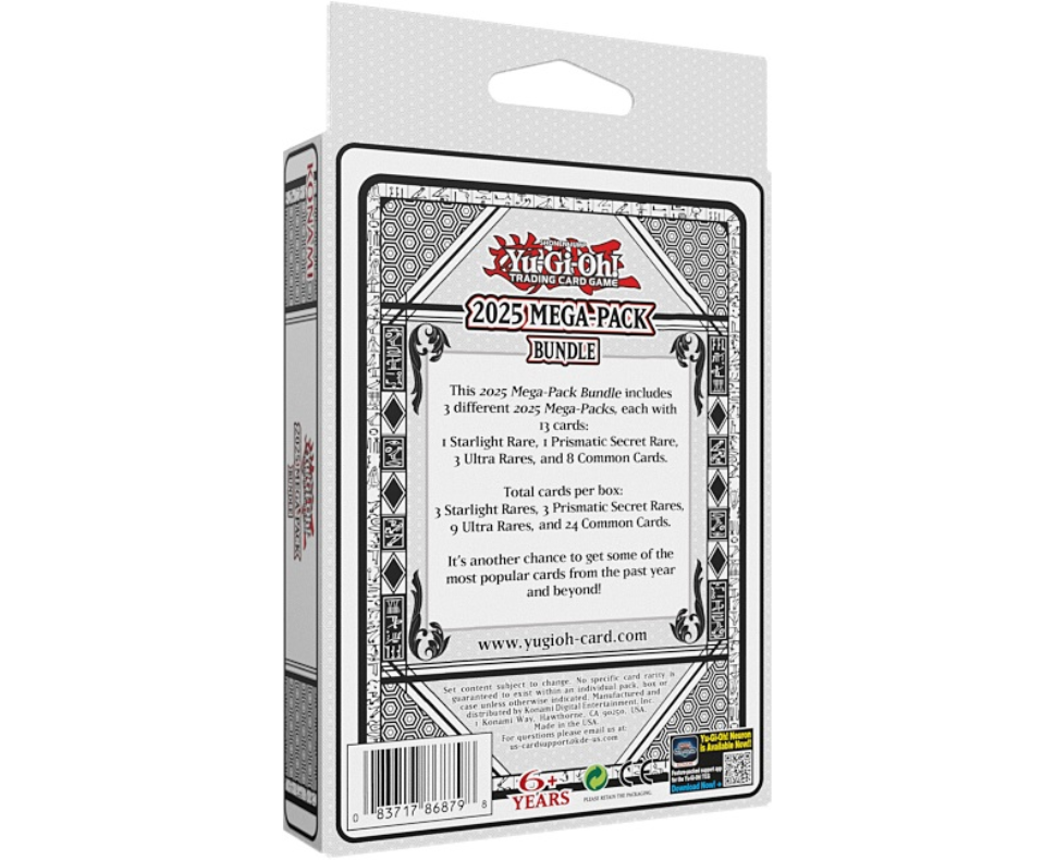 Yugioh - 2025 Mega-Pack Bundle - 1st Edition (Pre-Order)