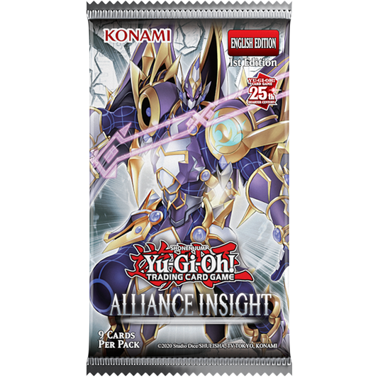 Yugioh - Alliance Insight Booster Pack - 1st Edition