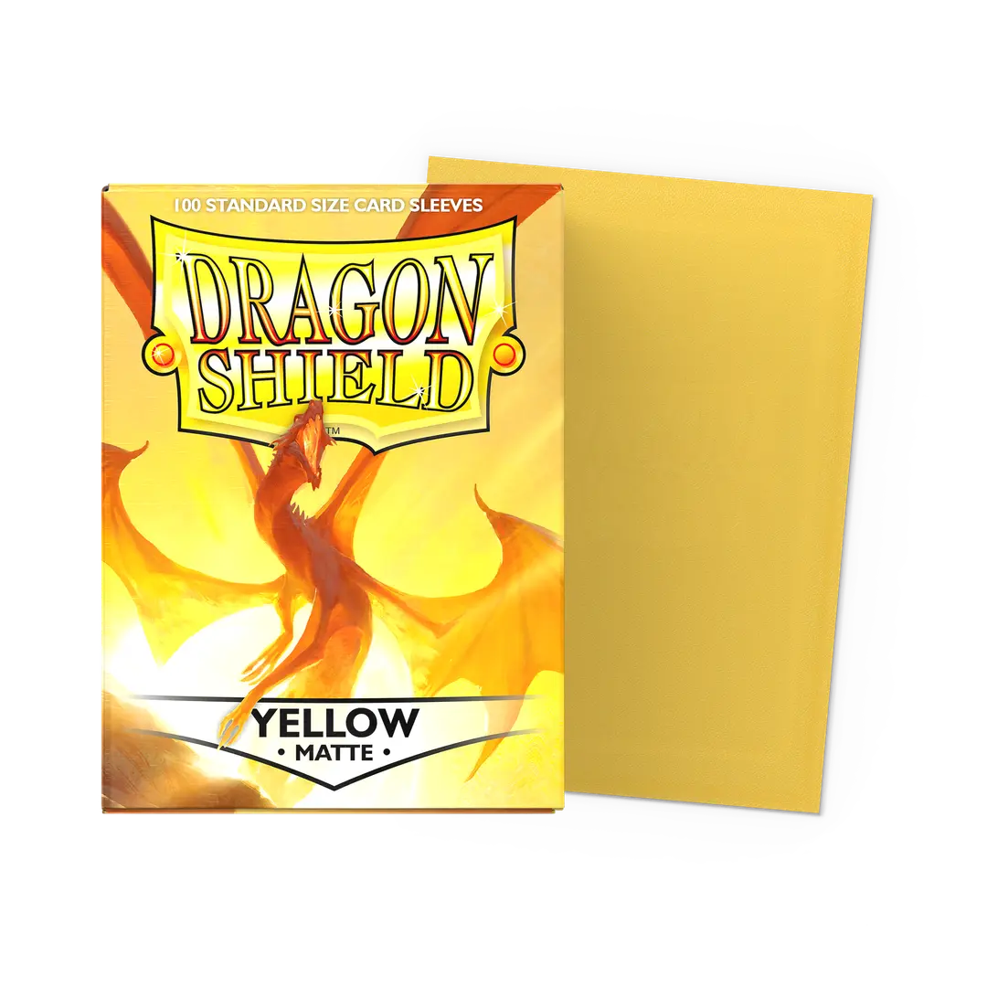 Dragon Shield: Matte Yellow (100)