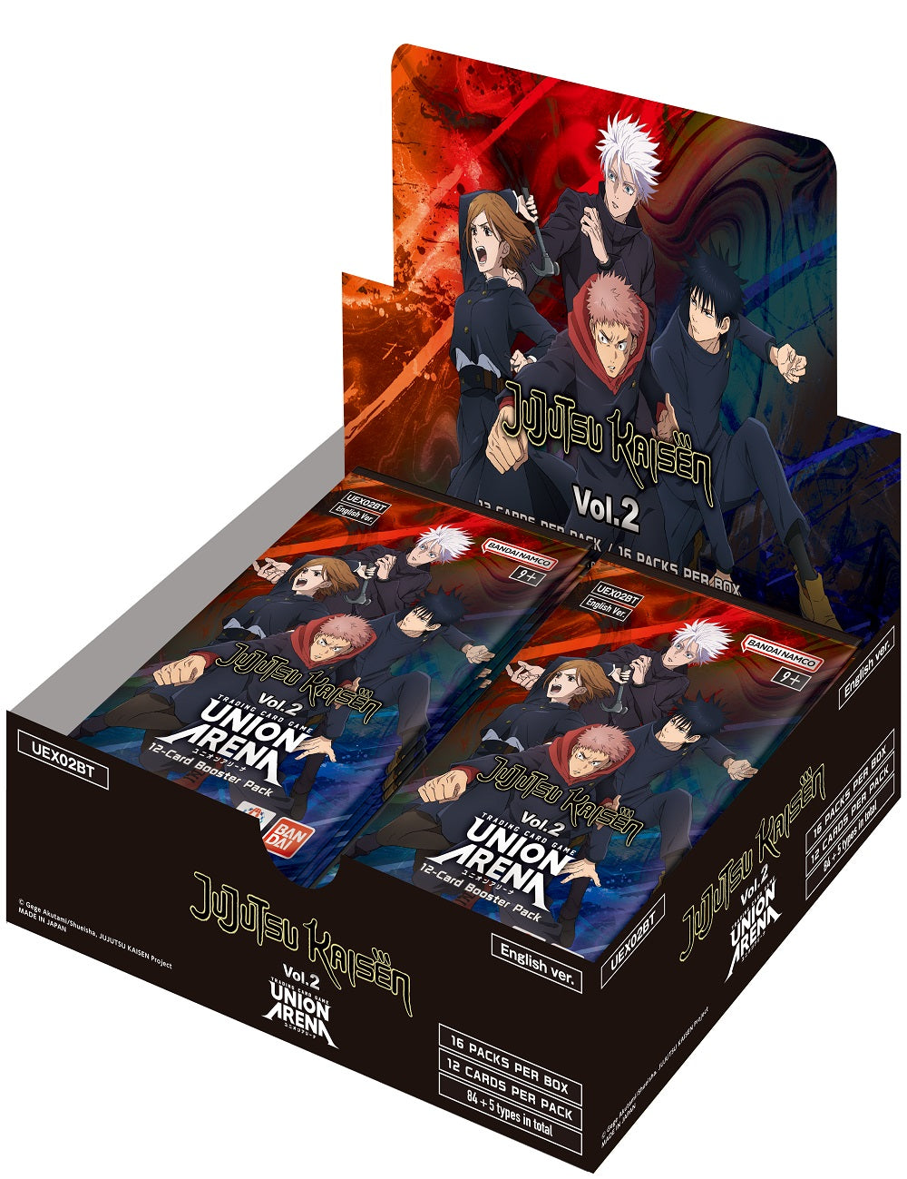 Union Arena - Jujutsu Kaisen Vol 2 Booster Box