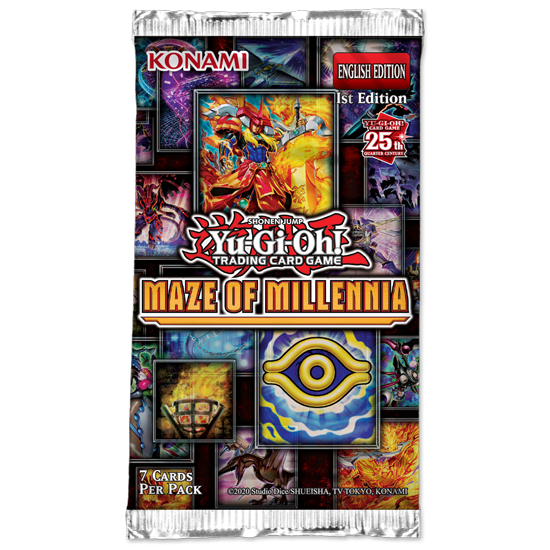 Yugioh - Maze Of Millenia 1st Edition Booster Pack