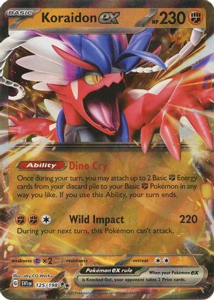 Koraidon ex (125/198) [SV01: Scarlet & Violet Base Set]