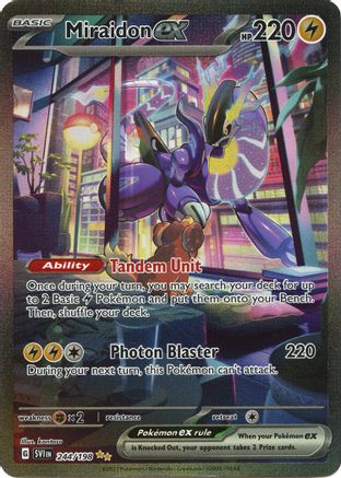 Miraidon ex (244/198) [SV01: Scarlet & Violet Base Set] Holofoil