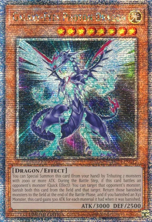 Galaxy-Eyes Photon Dragon [TN23-EN012] Quarter Century Secret Rare