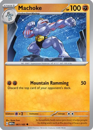 Machoke (067/165) [Scarlet & Violet: 151]