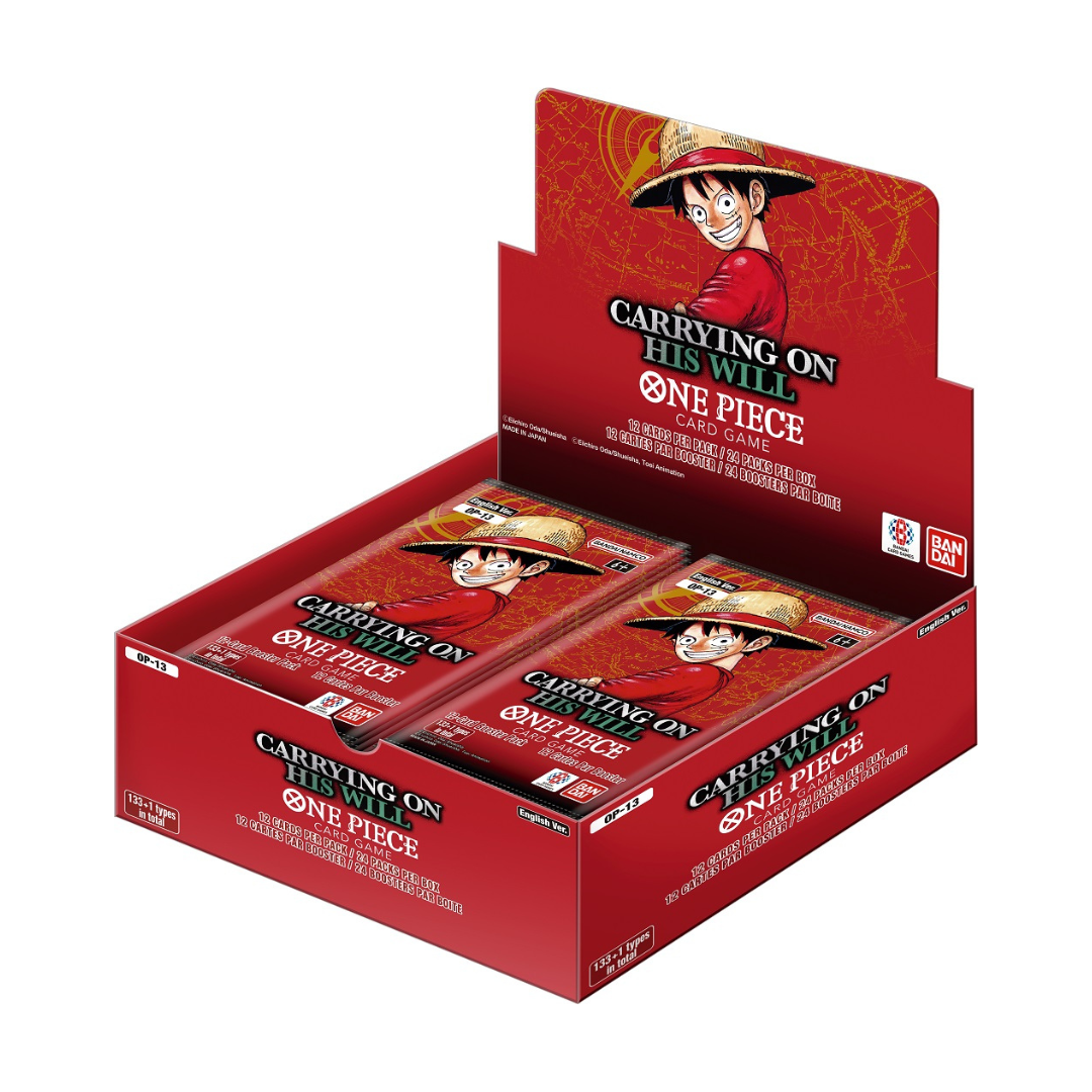 One Piece CG OP-13 Booster Box Carrying On His Will (Pre Order)