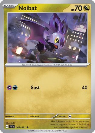 Noibat (068/091) [Scarlet & Violet: Paldean Fates]