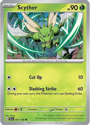 Scyther (1/162)  [SV05: Temporal Forces]