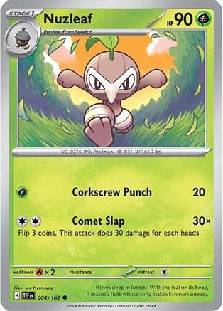 Nuzleaf (4/162)  [SV05: Temporal Forces]