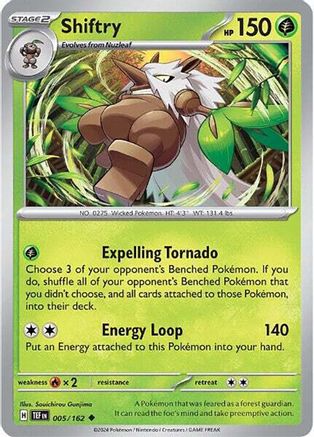 Shiftry (5/162)  [SV05: Temporal Forces]