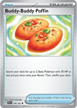 Buddy-Buddy Poffin (144) [SV05: Temporal Forces] Reverse Holofoil