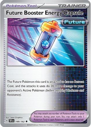 Future Booster Energy Capsule (149/162) Reverse Holofoil [SV05: Temporal Forces]
