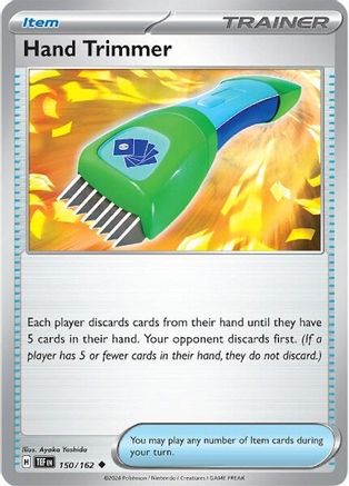Hand Trimmer (150/162) Reverse Holofoil [SV05: Temporal Forces]