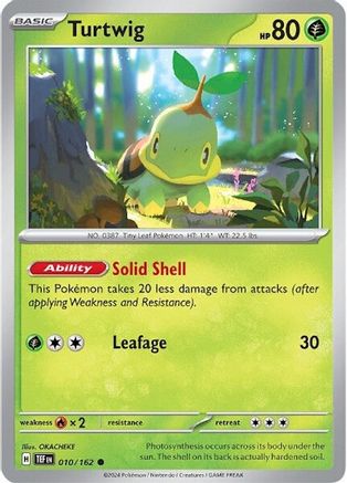 Turtwig (10/162)  [SV05: Temporal Forces]