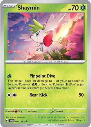 Shaymin (13/162)  [SV05: Temporal Forces]