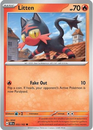 Litten (32/162)  [SV05: Temporal Forces]