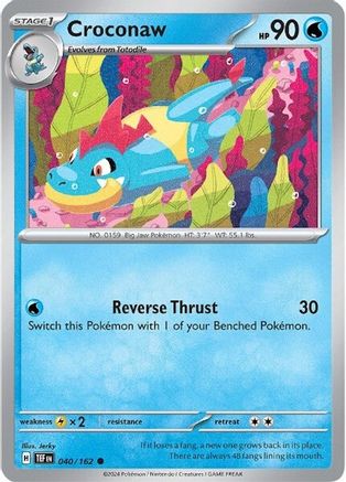 Croconaw (40/162)  [SV05: Temporal Forces]