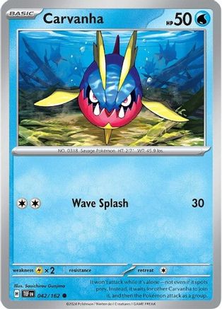 Carvanha (42/162)  [SV05: Temporal Forces]