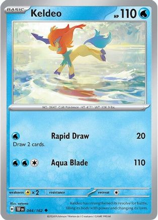 Keldeo (44/162)  [SV05: Temporal Forces]