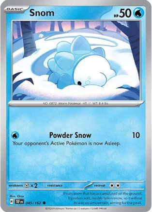 Snom (45/162) Reverse Holofoil [SV05: Temporal Forces]