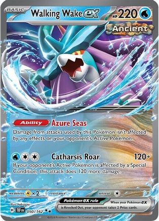 Walking Wake ex (050/162) Holofoil [SV05: Temporal Forces]