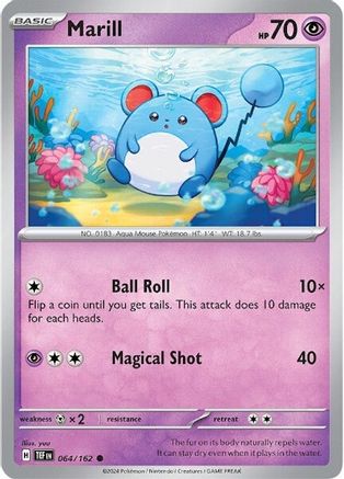 Marill (64/162)  [SV05: Temporal Forces]