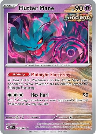 Flutter Mane (078/162) Holofoil [SV05: Temporal Forces]