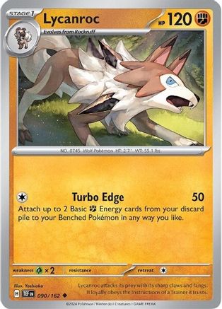 Lycanroc (90/162)  [SV05: Temporal Forces]