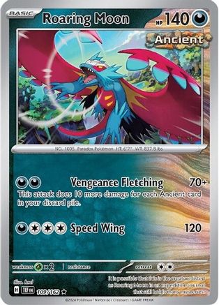 Roaring Moon (109/162) Holofoil [SV05: Temporal Forces]
