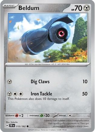 Beldum (113/162) Reverse Holofoil [SV05: Temporal Forces]