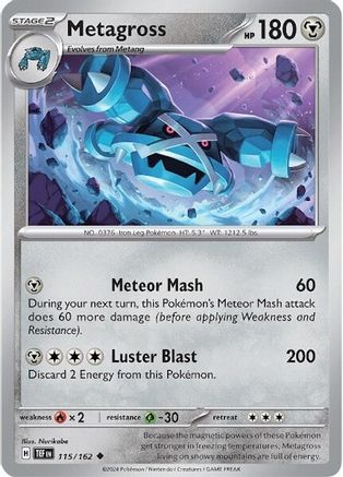 Metagross (115/162)  [SV05: Temporal Forces]
