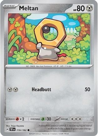 Meltan (116/162) Reverse Holofoil [SV05: Temporal Forces]