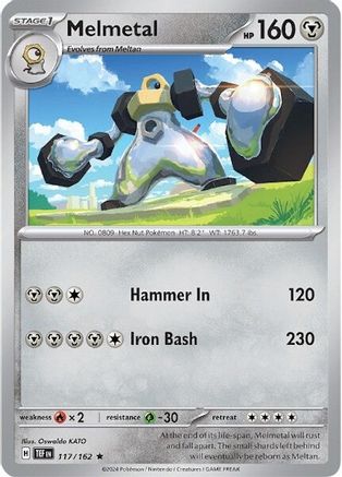Melmetal (117/162) Holofoil [SV05: Temporal Forces]