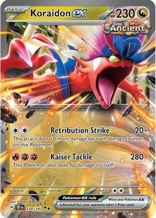 Koraidon ex (120/162) Holofoil [SV05: Temporal Forces]