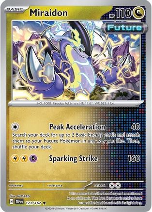 Miraidon (121/162) Holofoil [SV05: Temporal Forces]
