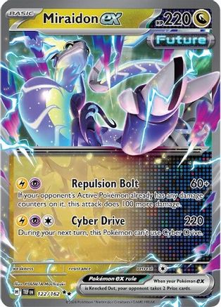 Miraidon ex (122/162) Holofoil [SV05: Temporal Forces]