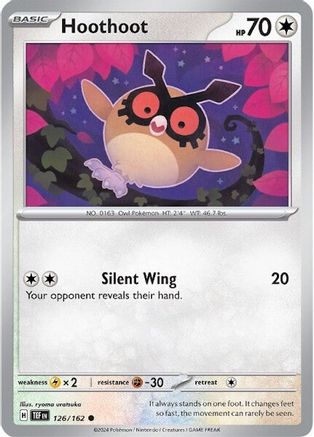 Hoothoot (126/162)  [SV05: Temporal Forces]